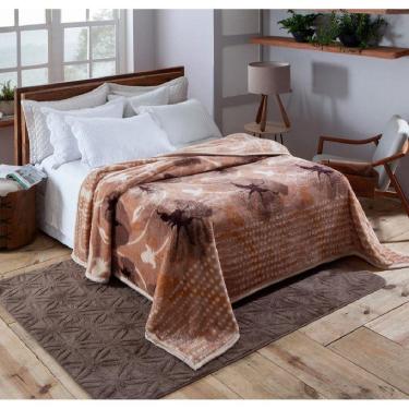 Imagem de Cobertor Jolitex Casal Dyuri Pelo Alto Nilo Bege