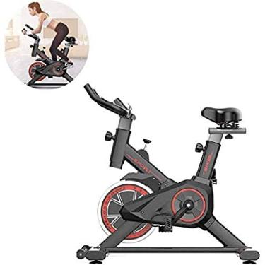 Imagem de Bicicleta Ergométrica Bicicletas de Exercício Aeróbico Ultra-Silencioso Interior Perder Peso Spinning Bicicleta Fitness Atualizada