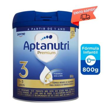 Leite Em Pó Aptamil 3 Premium Prebióticos 800G em Promoção na Americanas