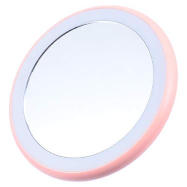 Imagem de Espelho Bolsa Rosa Carteiras Senhorita Presente Plástico De Um Lado