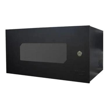 Imagem de Mini Rack 19 05U X 350Mm Porta Ventilada Preto