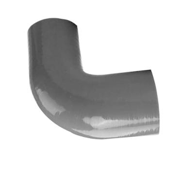 Imagem de JOIUYOLJ Mangueira de cotovelo de redução de 90 graus ID 2,5 a 2,7 polegadas (63 mm a 70 mm) para tubo de admissão de ar direto universal Turbo Intercooler reforçado 4 camadas 5,4 mm (90D-ID63-70)