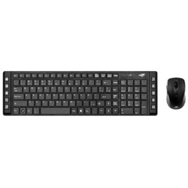 Imagem de Kit Teclado E Mouse Sem Fio Multimídia C3tech