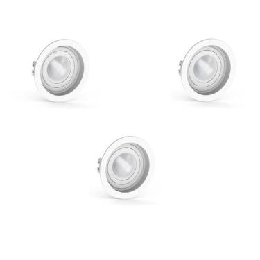 Imagem de Kit 3 Spot Embutir Par20 Redondo Branco Recuado - SaveEnergy - Save En