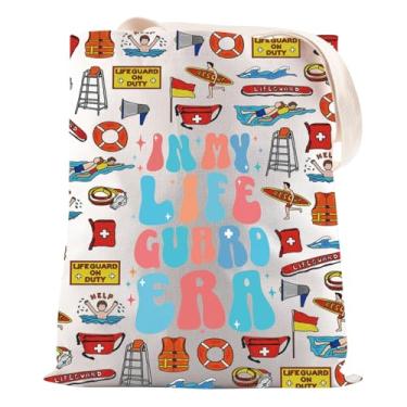 Imagem de JNIAP Bolsa Lifeguard Gift In My Lifeguard Era, presente de salva-vidas para ela, Sacola In My Lifeguard