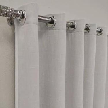 Imagem de Cortina Linho Com Blecaute Para Sala 5,00x2,60 - Salvatex Confecções, 