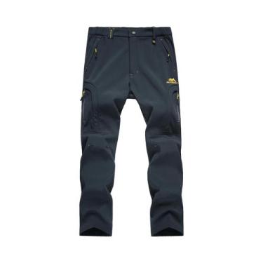 Imagem de Calça Masculina Impermeável e Forrada - Ideal para Caminhada, Esqui e 