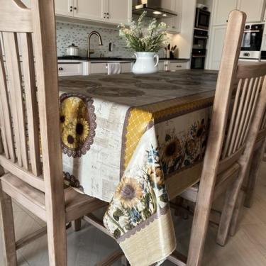 Imagem de Toalha De Mesa 4 Lugares Estampada Térmica Plástico 140x140 - Eternity