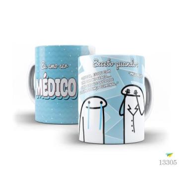 Imagem de Caneca Flork profissões - médico - LiveSub
