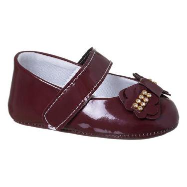 Imagem de Sapatilha Menina Laço com Strass Confortável Várias Cores - LVB BABY, 