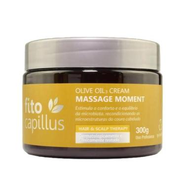 Imagem de Olive Oil Cream Massage Moment Fito Capillus Olive - 300g - Grandha