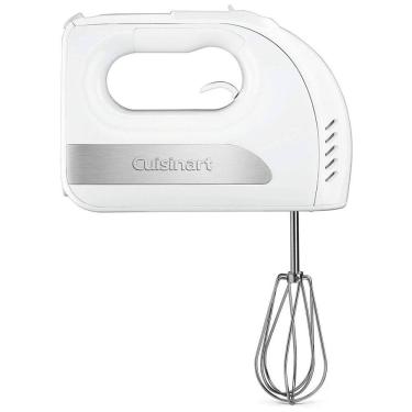 Imagem de Batedeira de Mão com 6 Velocidades e Acessórios de Aço Inox, 250W, Branca, 110v, CUISINART HM 6P1, Branco
