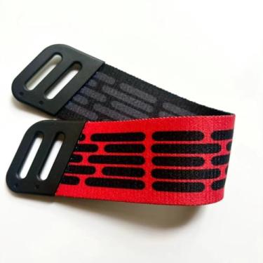 Imagem de FineUsea Almofadas De Ouvido/Faixa Cabeça G733 G335 G535, Protetor Ouvido Compatível Com Fones Ouvido/Headphones Para Jogos Logitech (Faixa Vermelha/Preta)