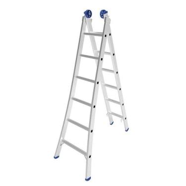 Imagem de Escada de Alumínio Extensível 2x6 Mor