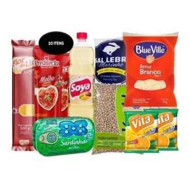 Imagem de Cesta Básica De Alimentos Premium Cesta De Qualidade Doação - Higipack