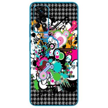 Imagem de Capa Adesivo Skin022 Verso Para Xiaomi Redmi Note 11 - KawaSkin