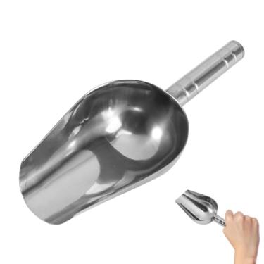 Imagem de POPETPOP Colher Para Ração De Cachorro, Aço Inoxidável Alimentos Secos, Máquina Gelo, Copo Medidor, Gato, Pet, Alimentar, Metal