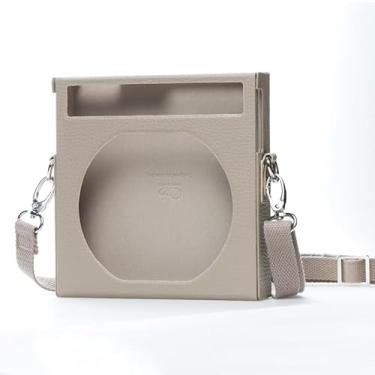 Imagem de SHANLING Capa de couro EC Zero T, capa protetora especial para CD Player portátil EC Zero, material de couro PU, cinza