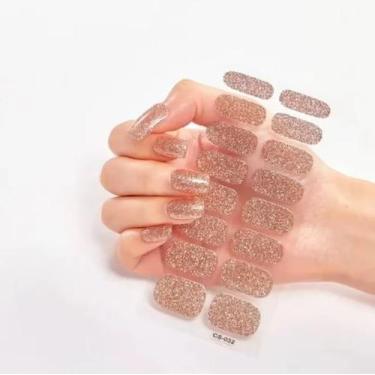 Imagem de Adesivo Gel Para Unhas Esmalte Autocolante Nail Art Luz Uv - Katheon, 