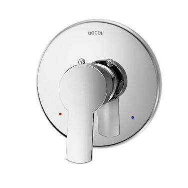 Imagem de Kit 3 Acabamentos Monocomando para Chuveiro e Ducha Higiênica Alta Pressão 1/2" Chess/gali Docol Cromado