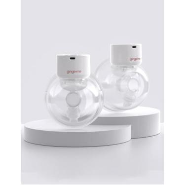 Imagem de Bomba de leite portátil Ginger Me, elétrica sem usar as mãos, pacote c