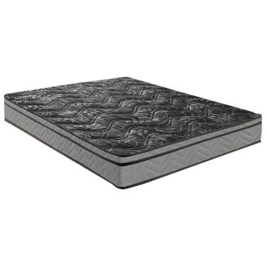 Imagem de Colchão Casal Anatômico D28 - Conforto Firme Euro Pillow Black (138x188x17) - Paropas