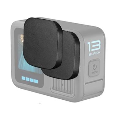 Imagem de Capa de silicone para lente HERO13 compatível com câmera de ação preta GoPro HERO13 Hero 12/11/10/9, pacote com 2