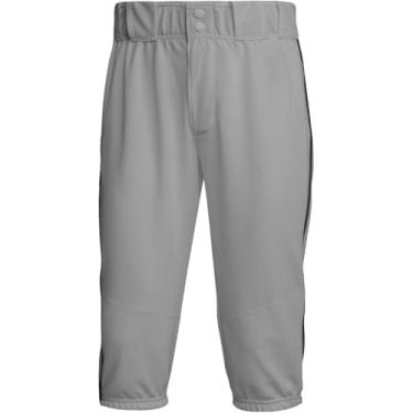 Imagem de adidas Calça de beisebol Youth Icon Pro Piped Knicker GG Cinza | Preto