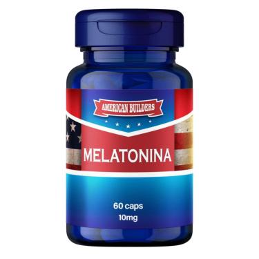 Imagem de Melatonina 10mg American Builders - 60 caps-Unissex