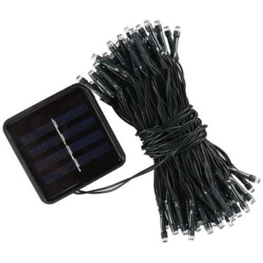 Imagem de Pisca Pisca Solar Natal Natalino 200 Leds Decoraçao Arvore Jardim Quin
