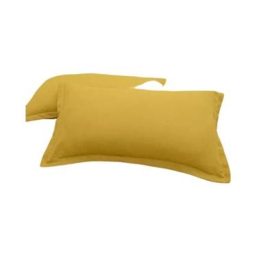 Imagem de Capa De Almofada Em Cores Sólidas Branca, Cinza E Caqui, 2 Peças, Esti