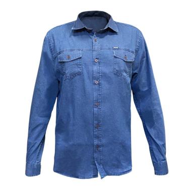 Imagem de Camisa Ogochi ML Concept Slim Jeans-Masculino