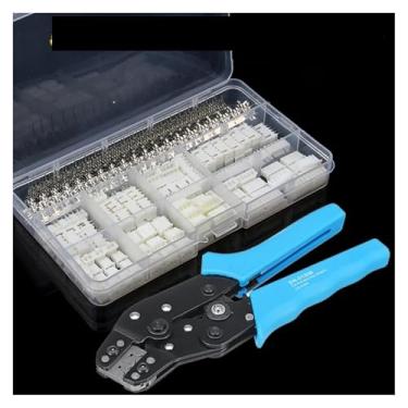 Imagem de 560PCS XH 2,54 mm Ph 2,0 mm Conector macho fêmea Ferramenta terminal crimpagem 2/3/4/5 pinos (560 PCS alicate)