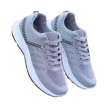 Imagem de Tênis Masculino Estiloso Casual Multiuso Respirável Para Corrida, Cami