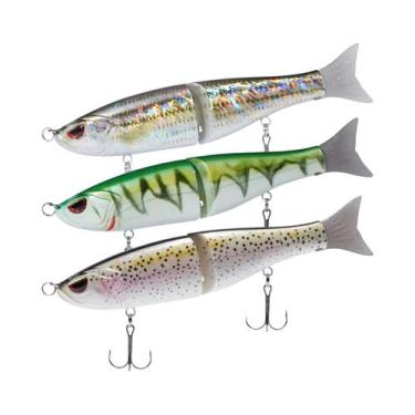 Imagem de Isca De Pesca Hard Swimbaits Bassdash Pike Trout Glide Minnow 17.8cm 6