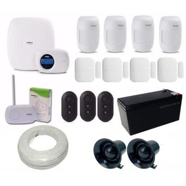 Imagem de Alarme Intelbras 1 Central AMT 2010 Com Discadora 18 Zonas + 8 Sensores SF