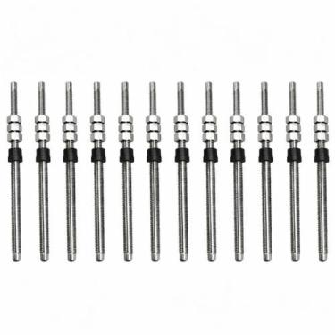 Imagem de KIT 12 PARAFUSOS ESTRUTURA PAINEL SOLAR TELHA M10x250mm - METAL PARTS