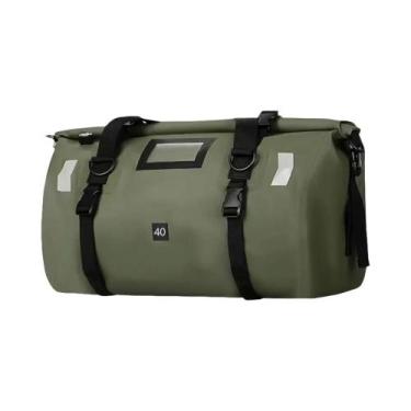 Imagem de Bolsa Traseira Impermeável Para Motocicleta 20L-100L, Mochila De Viage