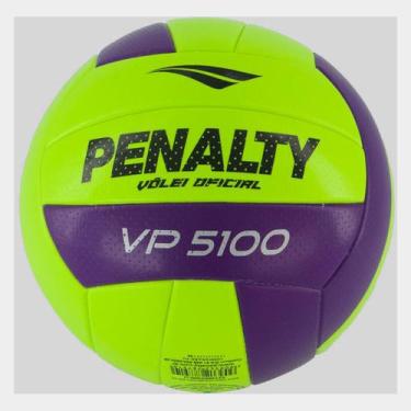 Imagem de Bola de Vôlei Penalty, Amarelo, Roxo, Único