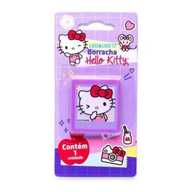 Imagem de Borracha Escolar Hello Kitty Leo&leo Roxo - LEONORA