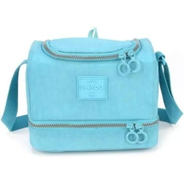 Imagem de Lancheira Bolsa Térmica Up4You Turquesa - Luxcel Azul, Único, Azul