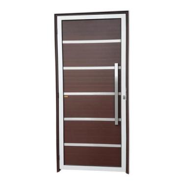 Imagem de Porta Lambril Premium com Puxador Super 25 210cm x 100cm Brimak Abertu
