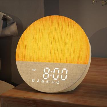 Imagem de Despertador Amanecer BOTDOYS con Bluetooth y Máquina de Sonido