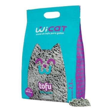 Imagem de Areia sanitária (wicat) tofu carvão bambu 2,1kg