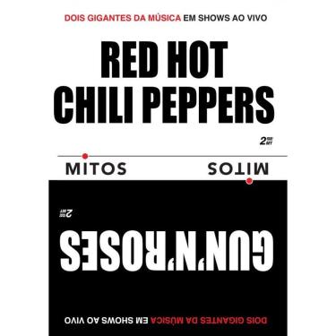 Imagem de Dvd Red Hot Chili Peppers & Guns n Roses - Mitos (duplo)