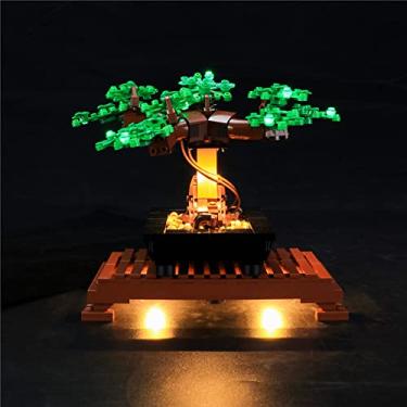 Imagem de GEAMENT LED Light Kit (Green) Compatible with Lego Bonsai Tree - Lighting Set for Creator 10281 Building Model (Lego Set Not Included)