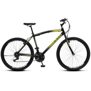 Bicicleta Colli GPS Aro-26 Com Dupla Suspensão, 36 Raias, 21 Marchas e  Freios V-Brake - Laranja