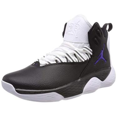 Imagem de Nike Calçados de Basquete Masculinos, Concord preto multicolorido branco 051, 10