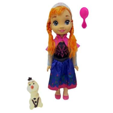 Boneca Anna Passeio com Olaf – Mimo Toys