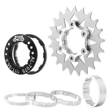 Imagem de ZOCKZ Roda dentada de cassete de velocidade única 12/13/14/15/16/17/18/19/20/21/22T MTB Kit de conversão de velocidade única bicicleta roda dentada de cassete de bicicleta de velocidade única para